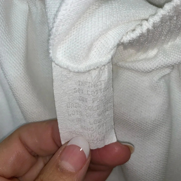 Infinity Vintage White Fish/Cruise/Coastal Embroidered Short/Top‎ set Medium - Picture 7 of 11